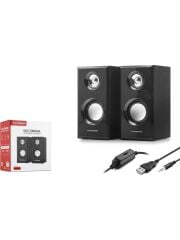 Hadron HD6052 Bilgisayar Hoparlörü 1+1 Siyah