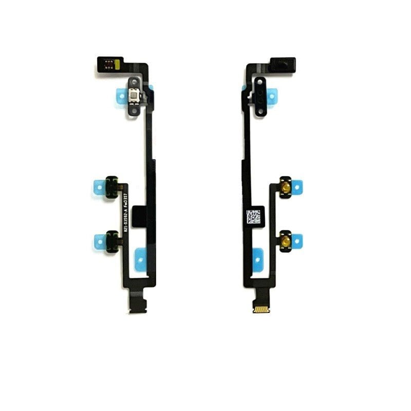 Apple iPad 9.Nesil A2602 A2603 A2604 A2605 On Off Açma+Kapama Flex Buton - Siyah