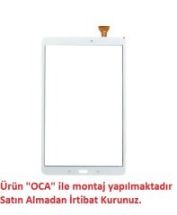 Samsung Galaxy Tab A 10.1 2016 SM-P580 P585 P587 Dokunmatik Panel - Beyaz