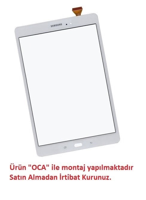 Samsung Galaxy Tab A 9.7 SM-P550 P555 Dokunmatik Panel - Beyaz