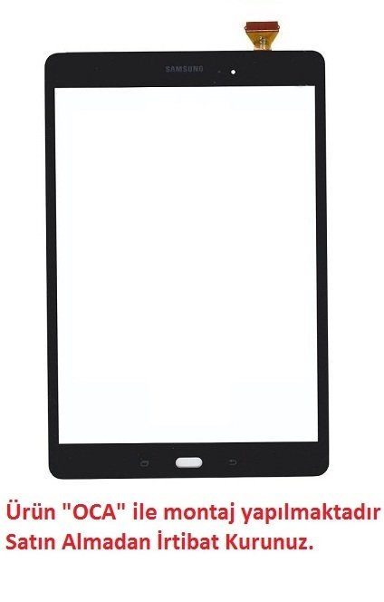 Samsung Galaxy Tab A 9.7 SM-P550 P555 Dokunmatik Panel - Siyah