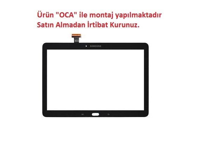 Samsung Galaxy Note 10.1 SM-P600 P601 P605 Dokunmatik Panel - Siyah