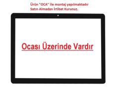 Huawei MediaPad T5 10 AGS2-A200 AGS2-W09HN Lens Cam Ön Panel - Siyah