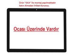 Huawei MediaPad T5 10 AG AGS2-L03 AGS2-W19 Lens Cam Ön Panel - Siyah
