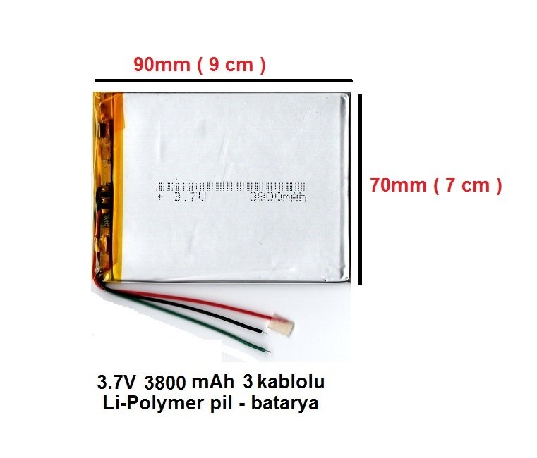 Fluo Jazz T700030 Tablet İçin Batarya - Pil