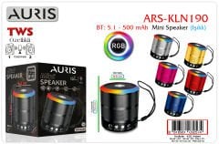 Auris ARS-KLN190 Bluetooth Hoparlör Usb-Sd 65x70 Mm Ses Bombası