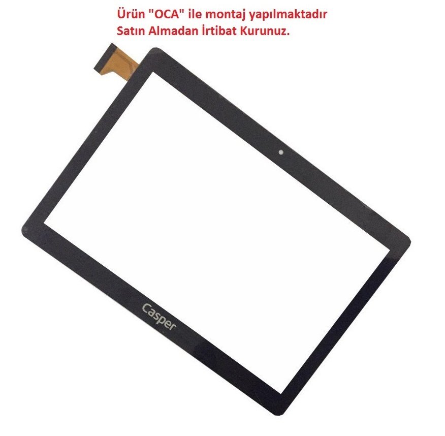 Casper Via S20 S20-S S20-B Dokunmatik Panel - Siyah