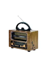 Torima Ns-02 Woden Nostajik Radyo Bluetooth Hoparlör