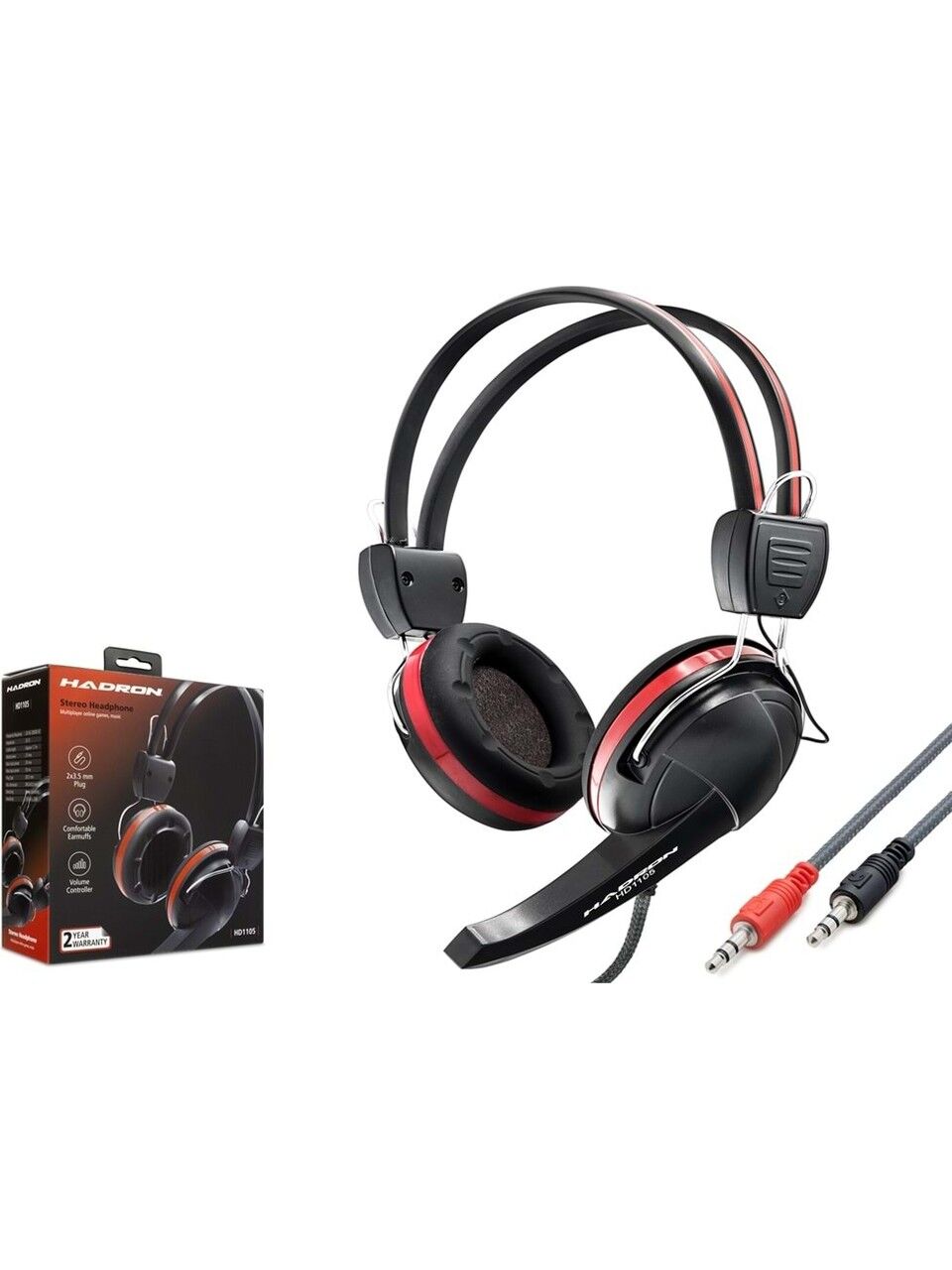 Hadron HD1105 Kulaklık Mikrofonlu Pc Aux 3.5mm