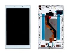 Samsung Galaxy Tab A 8'' SM-T290 T297 Lcd Ekran + Dokunmatik Kasalı Full Set - Beyaz