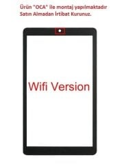 Huawei MediaPad T3 7.0 Wi-Fi BG2-W09 BG2-U01 BG2-U03 Lens Cam Ön Panel - Siyah