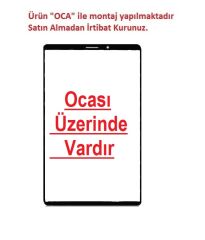 Lenovo Tab M7 TB-7305F TB-7305I TB7305X ZA550238TR Lens Cam Ön Panel - Siyah