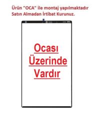 Lenovo Tab M10 HD TB-X306F TB-X306X, TB-X306V ZA6W0026TR Lens Cam Ön Panel - Siyah