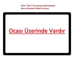 Samsung Galaxy Tab A7 10.4 (2020) SM-T500 T505 T507 Lens Cam Ön Panel - Siyah