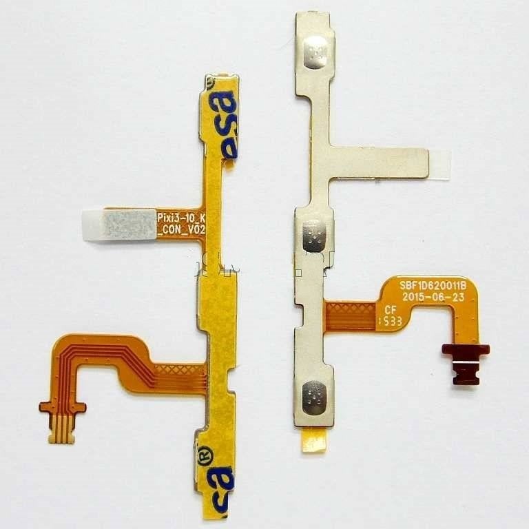 Alcatel OneTouch Pixi 3 10'' 8080 8079 Açma Kapama Yan Ses filmi-On Off Flex