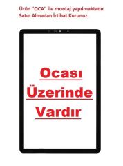 SAMSUNG GALAXY TAB S4 10.5 SM-T830 T835 T837 Lens Cam Ön Panel - Siyah