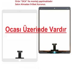 iPad Air 3 2019 10.5'' A2152 A2153 A2154 A2123 Dokunmatik Panel - Beyaz