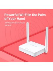 Mercusys MW301R 300 Mbps Kablosuz N Router 2x 5dBi Antenler