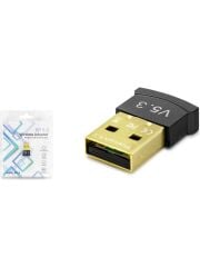 Hadron Bt5.3 Mini USB V5.3 Bluetooth Adaptör - Siyah