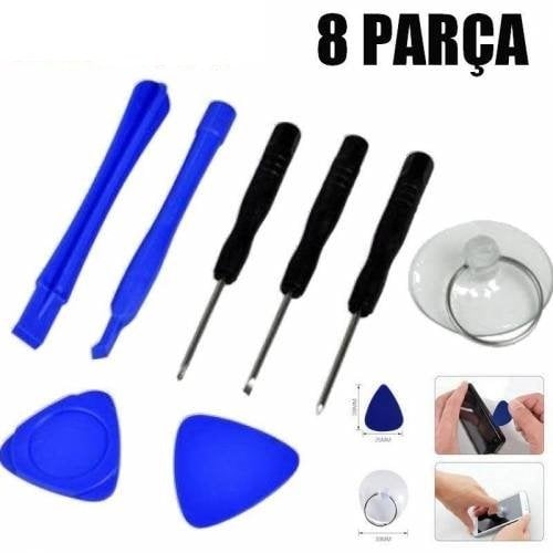 Tornavida Telefon Kasa Tablet Lcd Ekran Sökme Takma Tamir Kiti Tamir Seti 8 Parça