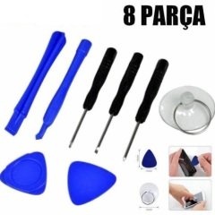 Tornavida Telefon Kasa Tablet Lcd Ekran Sökme Takma Tamir Kiti Tamir Seti 8 Parça