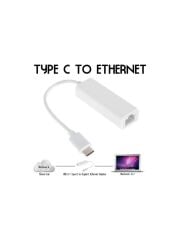 USB 3.1 Type C To Ethernet Çevirici Dönüştürücü Adaptör