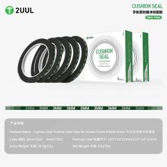 2UUL CS01 10 Metre 3mm Ekran Çerçevesi / Arka Kapak / Ekran Yapıştırmak için Çift Taraflı Bandı