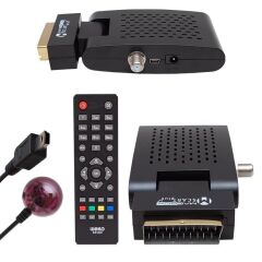 Magbox Scart Plus TKGS'li Scart Girişli Mini SD Uydu Alıcısı