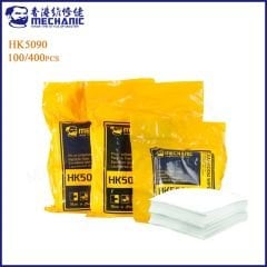 Mechanic HK5090 10 x 10 cm Tablet ve Telefon Ekran Temizlime Fiber Bezi - 400 adet
