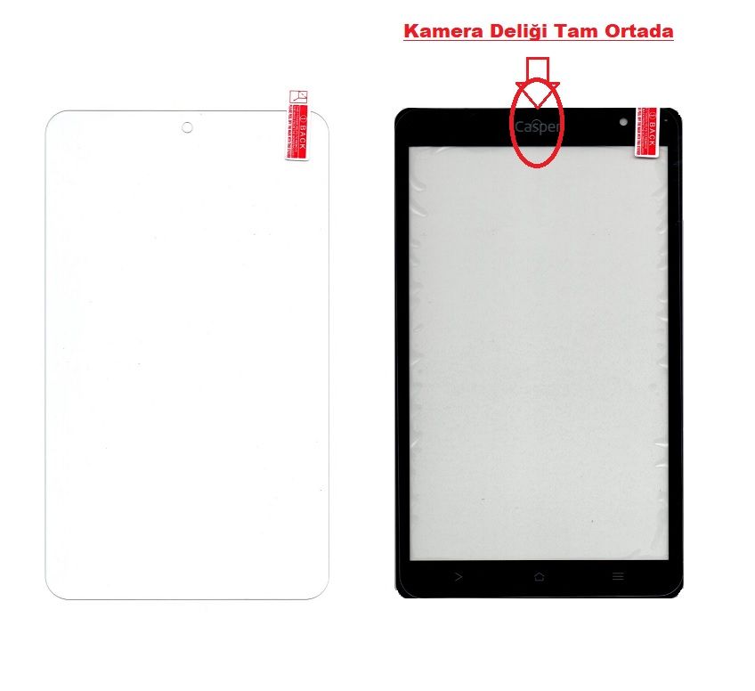 Casper S48 Temperli 9H Kırılmaz Cam - Ekran Koruyucu