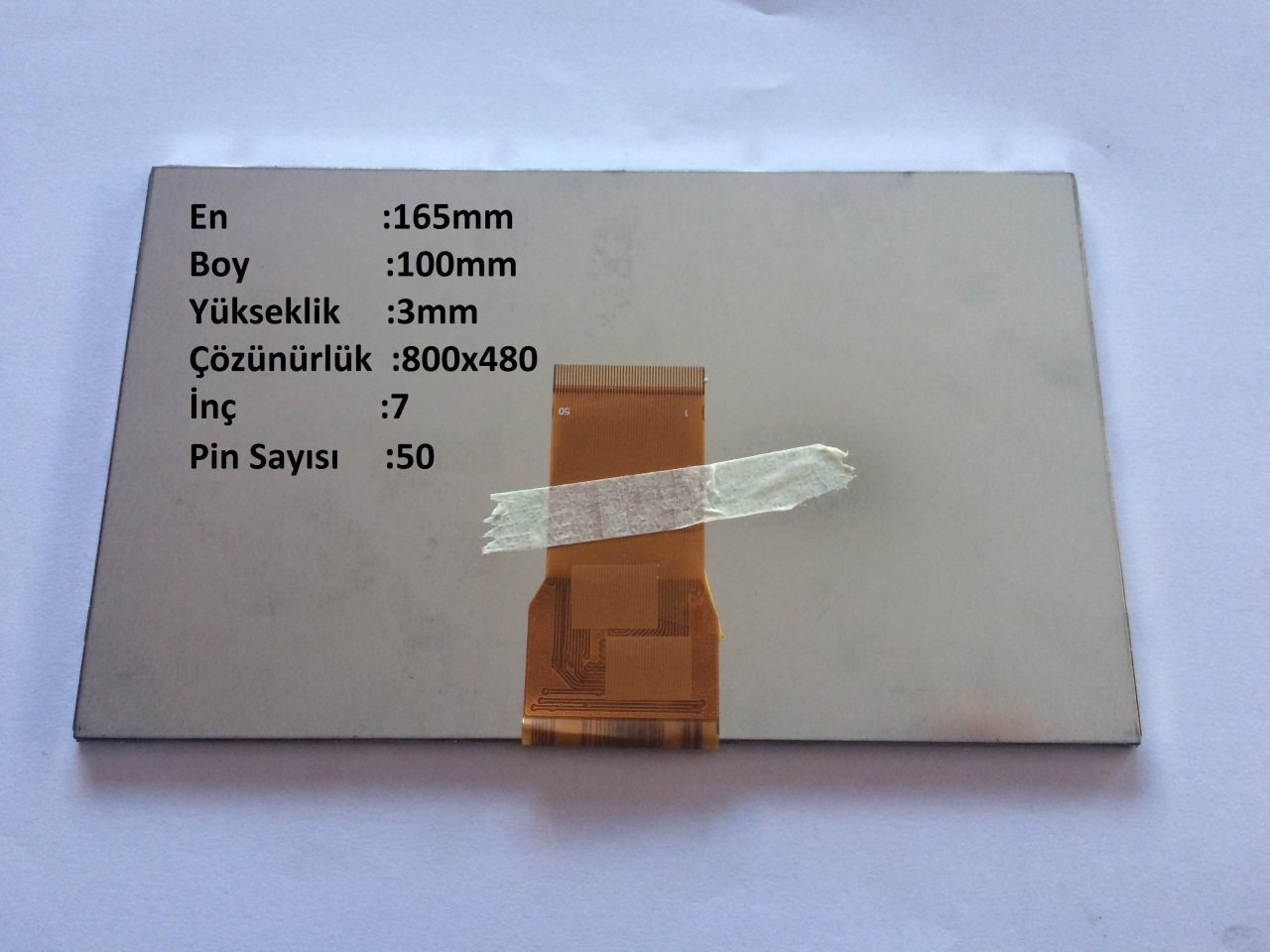 Massive M-701 7 inç Lcd Panel ( İç Ekran )