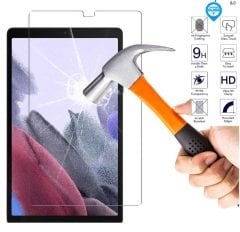 Samsung Galaxy Tab A7 Lite SM-T220 T225 T227 Temperli 9H Kırılmaz Cam - Ekran Koruyucu