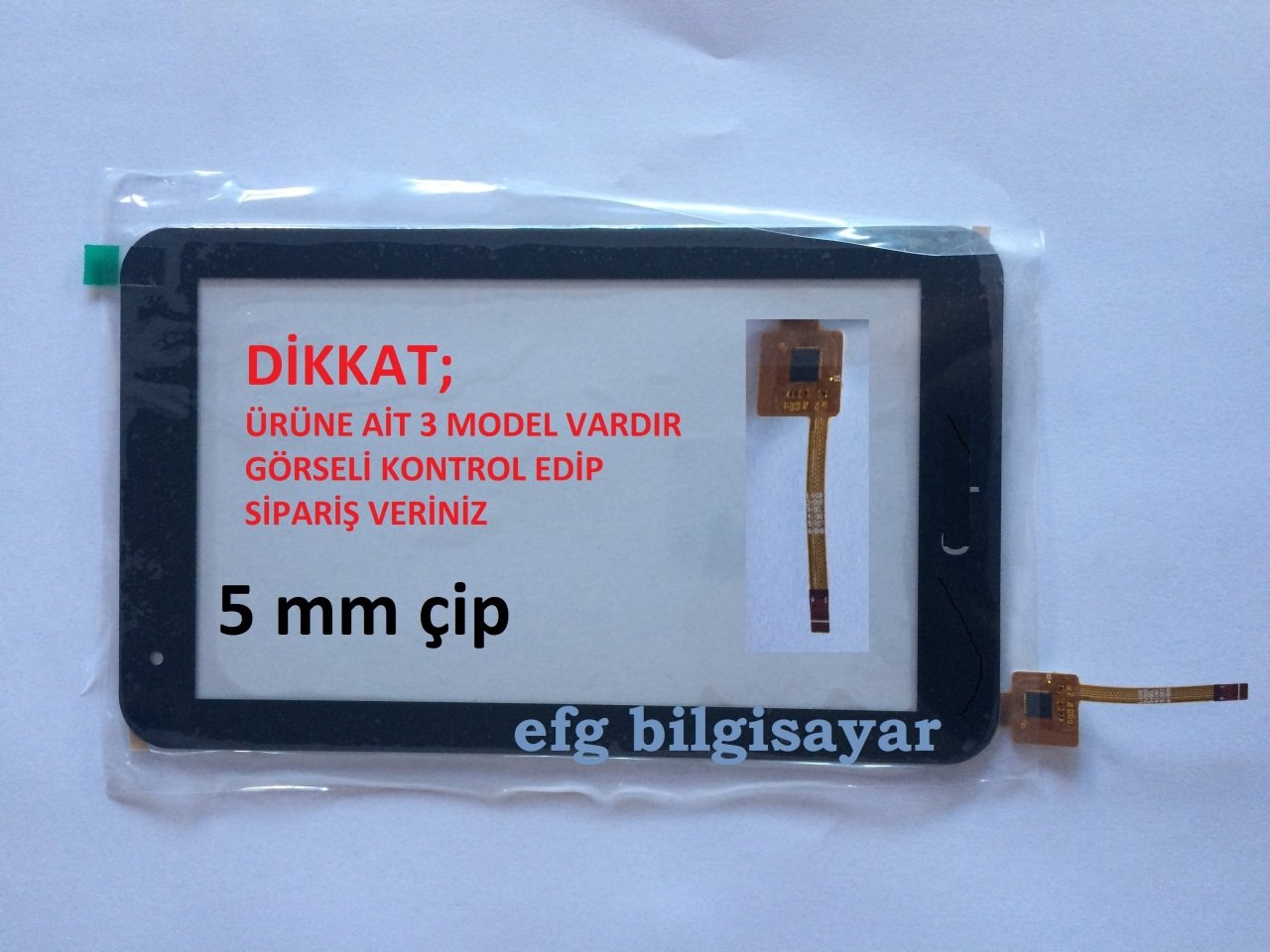 Casper VIA T7T 7 inç Dokunmatik Panel