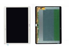Samsung Galaxy Tab S 10.5 SM-T800 T805 Lcd Ekran ve Dokunmatik Panel SET - Beyaz