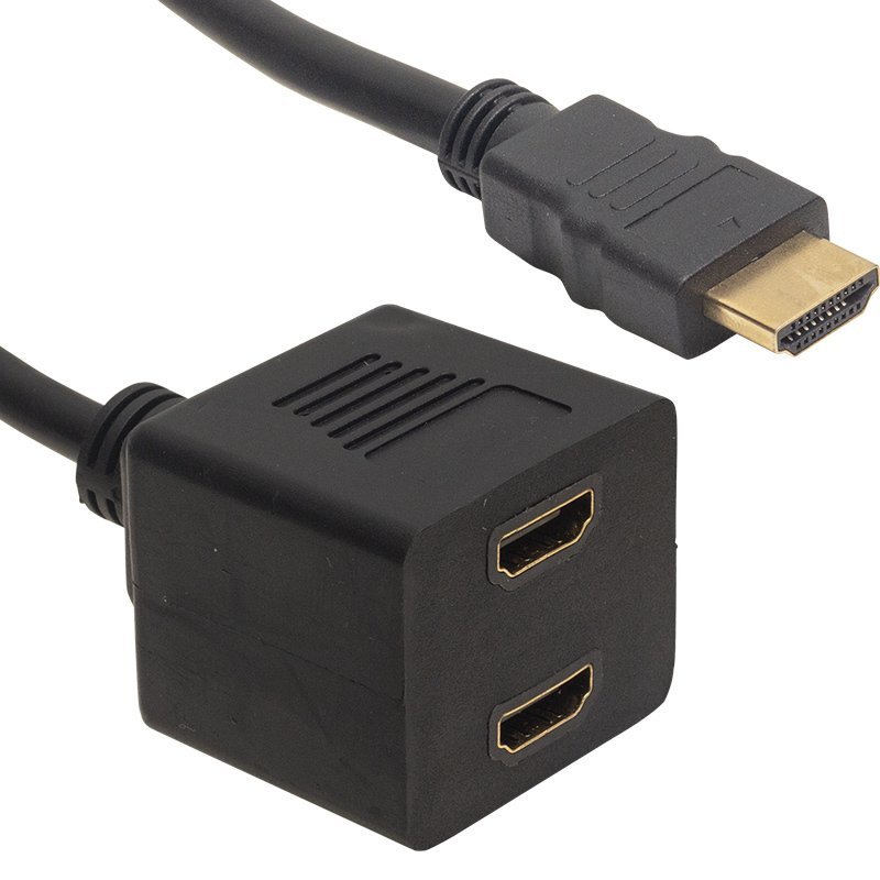 Hdmi Erkek-Hdmi Dişi X2 Adaptör HDMI Çoklayıcı