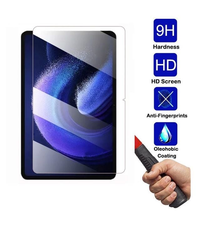 Xiaomi Pad 6 / Pad 6 Pro Temperli 9H Kırılmaz Cam - Ekran Koruyucu