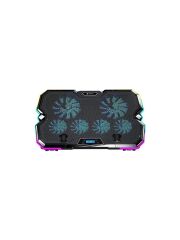 GameBooster GB-NS10 15-16-17'' Siyah 6-Fanlı Notebook Soğutucu