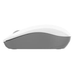 Everest SMW-973 USB Beyaz-Gri 2.4Ghz 1200DPI Kablosuz Optik Mouse 5 Metre- Beyaz