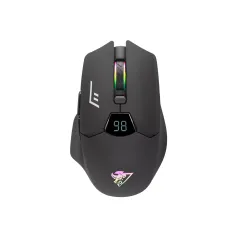 Hadron G400 Bluetooth Oyuncu Mouse Type-C Port Şarjlı + Led Ekran Rgb 1600Dpi Sessiz Siyah