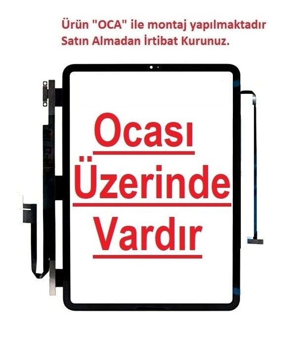 Apple iPad Pro 11'' 1.Nesil A1974 A1979 A1980 A1934 A2013 Dokunmatik Panel - Siyah