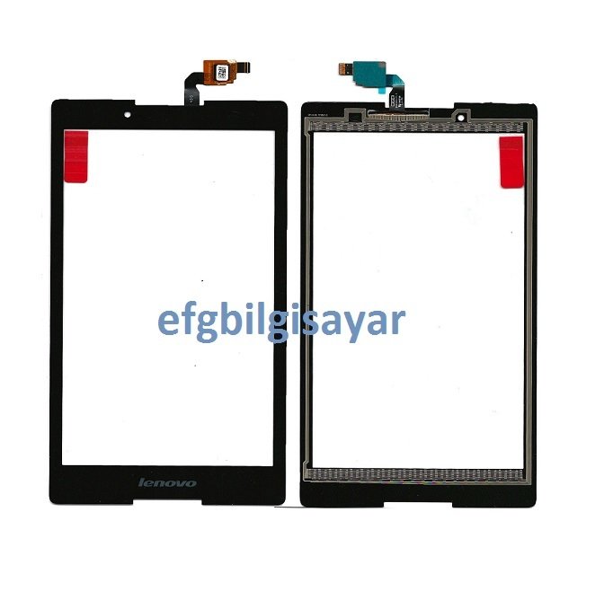 Lenovo Tab 2 A8-50F A8-50L A8-50LC A8-50 8 inç Dokunmatik Panel - Siyah