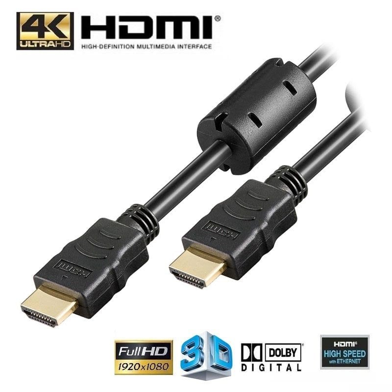Goobay Yüksek Hızlı Ethernetli 1.8 metre Hdmı Kablo 4k v2.0