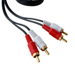 2RCA Erkek 2 RCA Erkek 5metre Kablo Stereo Çift Ses Kablosu
