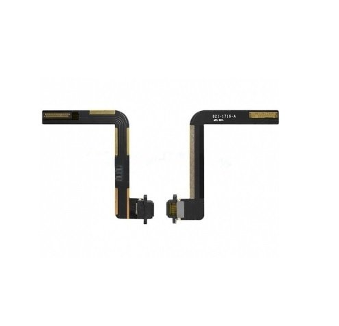 Apple iPad 6 A1893 A1954 Şarj Soketi Flex Kablo - Siyah