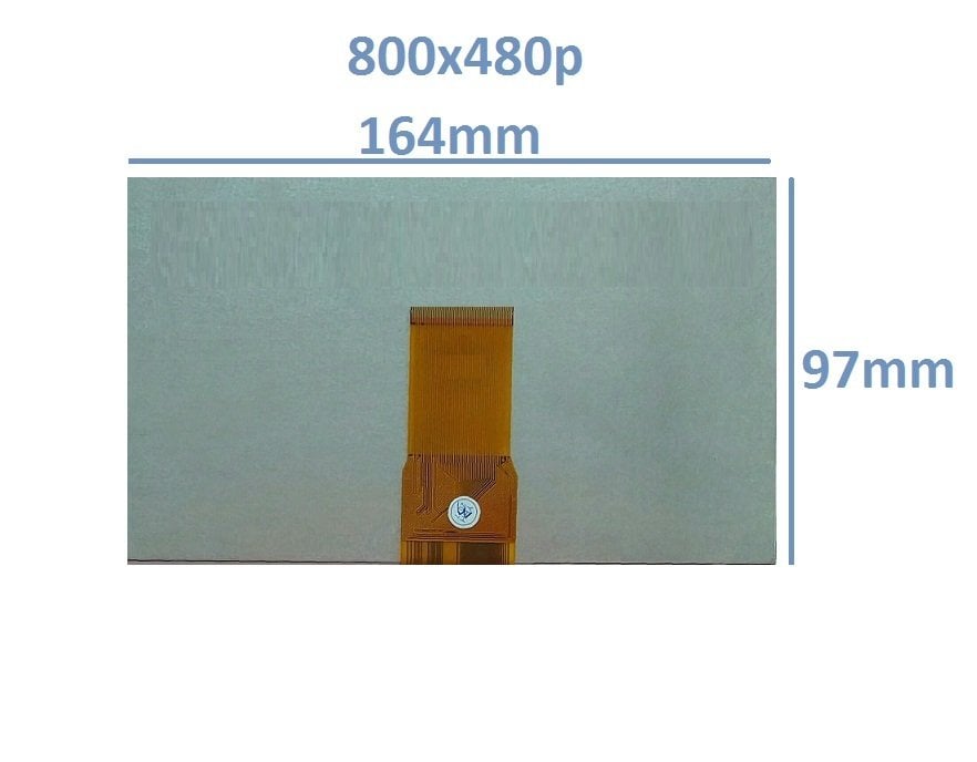 Piranha Cyber 7 inç Lcd Panel  ( İç Ekran )