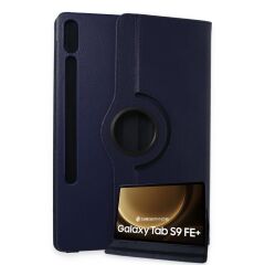 Samsung Galaxy Tab S9 Plus SM-X810/X816B/X818U Stand 360 Derece Döner Kapaklı Tablet Kılıf