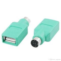 Usb Dişi - Ps2 Erkek Dönüştürücü Jack