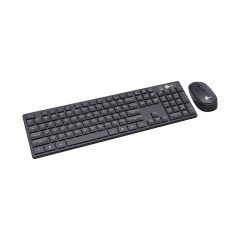 Lenovo Lecoo KM2001 Kablosuz Türkçe Q Klavye & Mouse Set Siyah