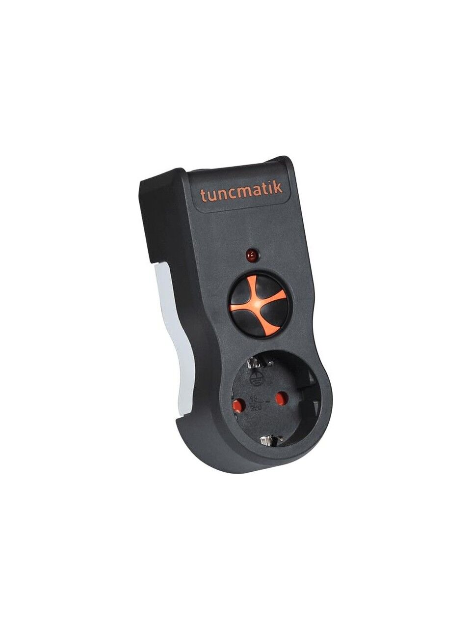 Tunçmatik TSK19020 1li Enerji Koruma Powersurge 1li Siyah Priz 1050 Joule