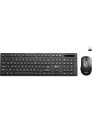 Lecoo KW201 Kablosuz Türkçe Q Klavye & Mouse Set Siyah